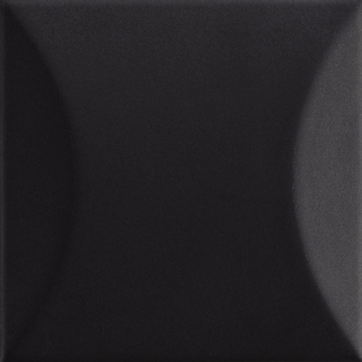 La Fabbrica Ava Up Black błyszcząca 10x10 cm gr. 15 mm